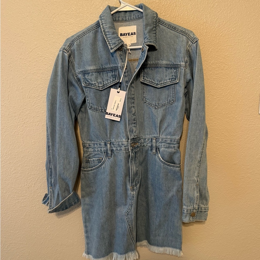 Bayeas Denim Jacket Dress